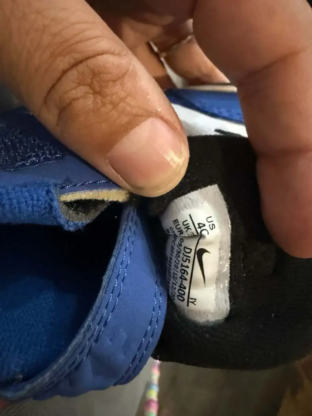 Nike Air Griffey Max 1 Toddler 'Varsity Royal' Sneakers